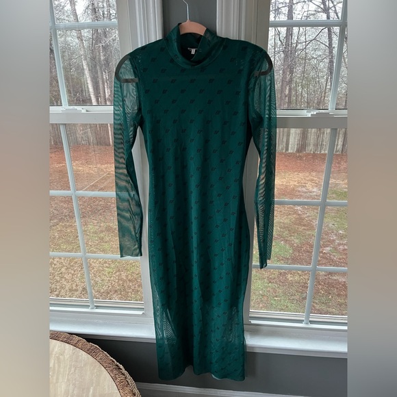 Baum und Pferdgarten Logo Mesh Midi Dress - Picture 5 of 7